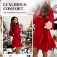 ❄️LAST DAY PROMOTION - 50%OFF 💖  Women's Elegant V-Neck Dress