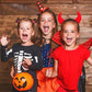 Portable Halloween Pumpkin Candy Bucket with Handle