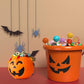Portable Halloween Pumpkin Candy Bucket with Handle