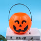 Portable Halloween Pumpkin Candy Bucket with Handle