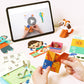 Comprehensive 3D Colorful Paper Artwork DIY Kit