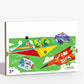 Comprehensive 3D Colorful Paper Artwork DIY Kit