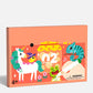 Comprehensive 3D Colorful Paper Artwork DIY Kit