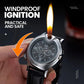 Ideal gift - Rechargeable USB clock with lighter