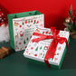 Christmas Gift Box with Lid and Ribbon