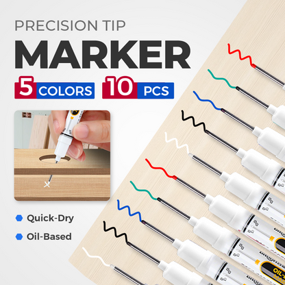 Precision Tip Quick-Dry Oil-Based Marker Pen
