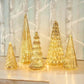 5-Piece Decorative Lighted Resin Trees Set