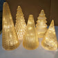 5-Piece Decorative Lighted Resin Trees Set