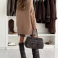 Women's Turtleneck Sweater Mini Dress Set