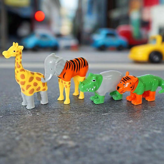 Magnetic Mix-and-Match Animal Building Toy