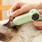 ✨ 2-in-1 Pet Paw Trimmer & Nail Grinder with LED Light