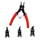 4-in-1 Internal / External Circlip Plier Set