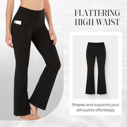 🎁Last Day 49% OFF🔥Ultra Sculpt High Waisted Tummy Control Flare Leggings