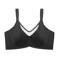 💕 Last Day Special Price £10.99! 💐Women's Elegant Sheer Full Coverage Plus Size Bra