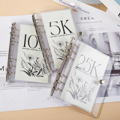 📢📢30% OFF !!!⏰12-Month Envelopes Money-Saving Challenge Binder