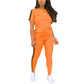 Women’s Short-Sleeve Top Leggings 2-Piece set