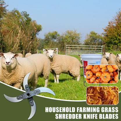 ⚙️40% OFF NOW! ✂️ Heavy-Duty Grass Shredding Blade – Cuts Faster, Durable & Easy to Replace 🌱