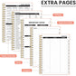 2026 Spiral Bound A5 Planner with Monthly Tabs