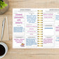 2026 Spiral Bound A5 Planner with Monthly Tabs