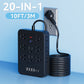 ✨🔥Hot Sale Deals-20-in-1 Power Strip with Overload Protection🔌🔥🔥🔥（Order now and receive a UK plug adapter free of charge）