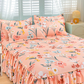 📢📢60%  OFF !! ⏰3-Piece Ruffled Bed Skirt Set🛏️