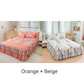 📢📢60%  OFF !! ⏰3-Piece Ruffled Bed Skirt Set🛏️