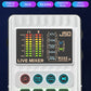 Portable Handheld Live Sound Card (Voice Changer): Multifunctional Effects + Noise Cancellation – Stream from Anywhere!