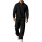 Men's Two-Piece Knit Tracksuit Set
