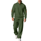 Men's Two-Piece Knit Tracksuit Set