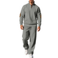 Men's Two-Piece Knit Tracksuit Set