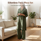 🎁2026 New Arrivals 50% OFF💥Solid Color Loose Fit Top & Wide Leg Pants Set