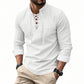 🥳2026 HOT SALE🥳💞50K+ SOLD!👔🧥 50% OFF! Men's Casual Lace-Up Shirt – Smart in seconds! No-tie modern collar, soft breathable cotton. Effortless style for coffee dates or Sunday roasts. ☕👴