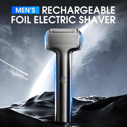 🪒 LIMITED-TIME 50% OFF! ⚡ Men's Rechargeable Foil Electric Shaver – Smooth, Portable, Quiet 🧔