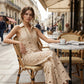 Elegant Hollow-Out Sleeveless Blouse & Trousers Suit