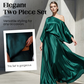 Women’s Elegant Solid Top & Ankle Length Skirt Set