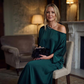 Women’s Elegant Solid Top & Ankle Length Skirt Set