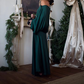 Women’s Elegant Solid Top & Ankle Length Skirt Set