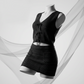 Women's Hollow-Out Knit 2-Piece Set