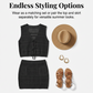 Women's Hollow-Out Knit 2-Piece Set