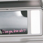 💗I Love You Drive Safe Car Rearview Mirror Decal👱‍♂️