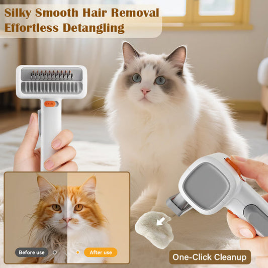 2-in-1 Pet Detangling & Grooming Comb