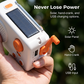 Emergency Hand Crank Solar Radio with Flashlight & Power Bank