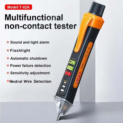 ⚡🛡️ 50% OFF! Non-contact voltage tester with dual alarm function – Safe, precise, and perfect for electricians, DIYers, and workshops ✨