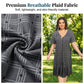 Women's Zip Front Short Sleeve Pleated Hem Dress