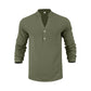 🔥2026 New Style🔥Men's Classic Henley Tee – Lightweight Casual Top for Spring Summer & Fall