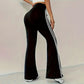 🎁New arrival 50% OFF💥 High-Waist Side Stripe Flared Pants