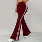 🎁New arrival 50% OFF💥 High-Waist Side Stripe Flared Pants