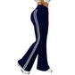 🎁New arrival 50% OFF💥 High-Waist Side Stripe Flared Pants