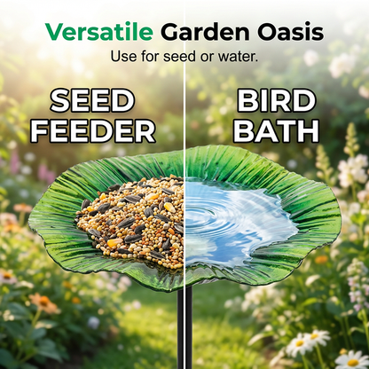 🌸Limited Time Special Price ￡8.99!!🪷Vibrant Garden Flower Stake Bird Feeder🍃