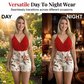 📢📢50% OFF !! ⏰ V-Neck & High-Waist Shorts Set – Tropical Print – 2-Piece Vacation Outfit 💃